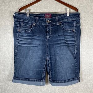 torrid Dark Blue Denim Jean Shorts